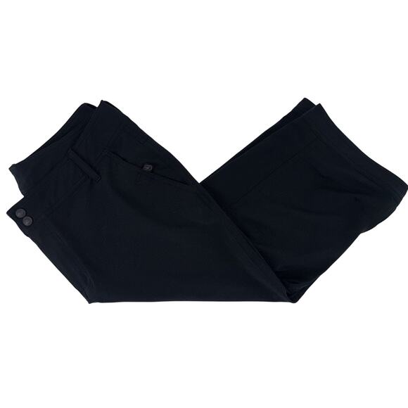 Sugoi Women's Cycling‎ Greta Capris Black Large Cropped Pants Knickers Bike EUC - Picture 3 of 9